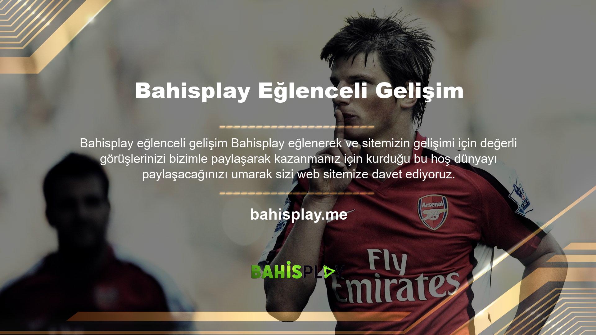 Bu basit ve güvenli adımları yaparak oyun oynamanıza ve para kazanmanıza izin veren bir web sitesi olan Bahisplay Slot'a katılabilirsiniz